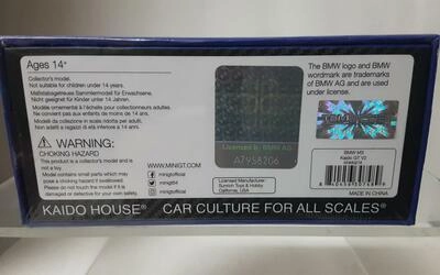 MINI GT 1/64 - KAIDO HOUSE - BMW 3-SERIES M3 (E30) KAIDO GT 