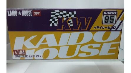 MINI GT 1/64 - KAIDO HOUSE - BMW M3 (E30) KAIDO KW V1 - 1989