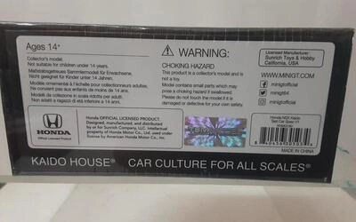 MINI GT 1/64 - KAIDO HOUSE - HONDA NSX  - KAIDO TEST CAR SPE