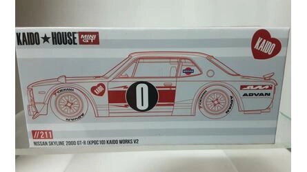 MINI GT 1/64 - KAIDO HOUSE - NISSAN SKYLINE GT-R (KPGC10) - 