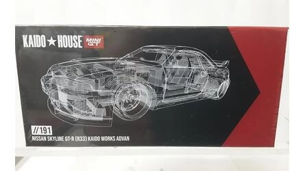 MINI GT 1/64 - KAIDO HOUSE - NISSAN SKYLINE GT-R (R33) - KAI