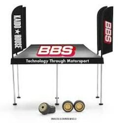 MINI GT 1/64 - KAIDO HOUSE TENT BBS V1 - BLACK/WHITE/RED