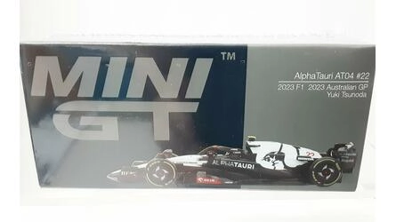 MINI GT 1/64 - ALPHA TAURI AT04 - Nº 22 YUKI TSUNODA - 2023 
