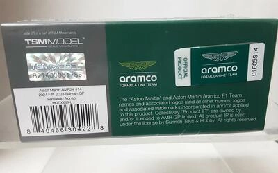 MINI GT 1/64 - ASTON MARTIN F1 AMR24 TEAM ARAMCO COGNIZANT -