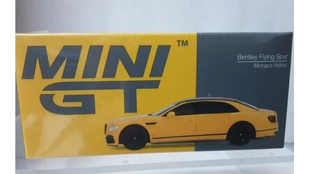 MINI GT 1/64 - BENTLEY FLYING SPUR - MONACO YELLOW - 2023