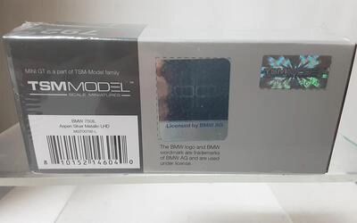 MINI GT 1/64 - BMW 750 IL - 2000 - ASPEN SILVER METALLIC