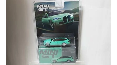 MINI GT 1/64 - BMW M3 M PERFORMANCE TOURING (G81) - MINT GRE