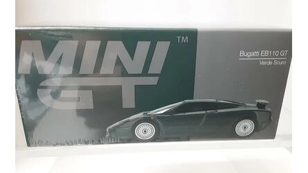 MINI GT 1/64 - BUGATTI EB110 GT - DARK GREEN - 1995