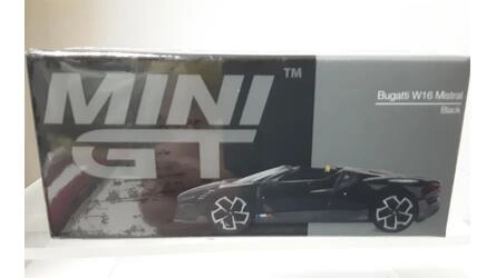 MINI GT 1/64 - BUGATTI W16 MISTRAL - 2024 - BLACK