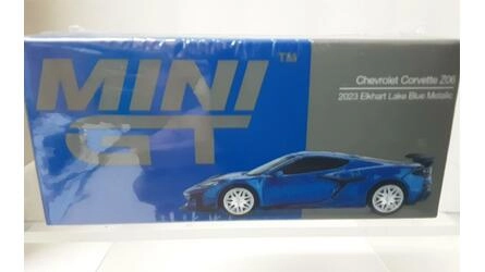 MINI GT 1/64 - CHEVROLET CORVETTE C8 Z05 - ELKHART LAKE BLUE