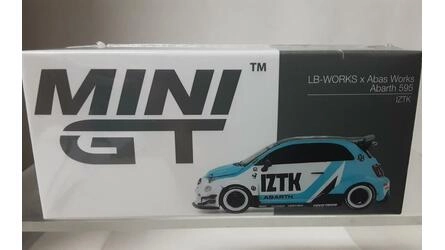 MINI GT 1/64 -  FIAT ABARTH 595 LB-WORKS ABAS - IZTK - LHD