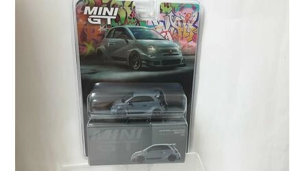 MINI GT 1/64 - FIAT ABARTH 595 - LB-WORKS X ABAS WORKS - GRE