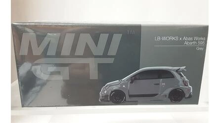 MINI GT 1/64 - FIAT ABARTH 959 - LB-WORKS X ABAS WORKS - GRE