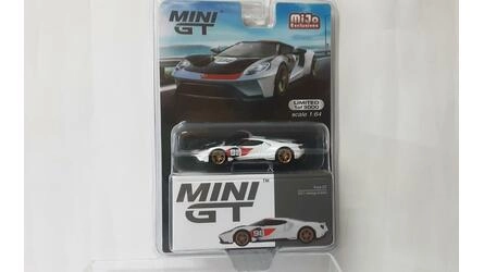 MINI GT 1/64 - FORD GT KEN MILES HERITAGE EDITION - WHITE / 
