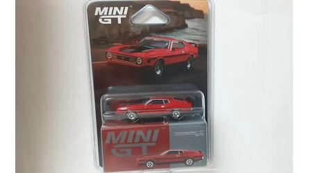 MINI GT 1/64 - FORD MUSTANG MACH 1 RACE - RED - 1971