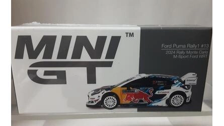 MINI GT 1/64 - FORD PUMA RALLY 1 - Nº 13 RALLY MONTE CARLO 2