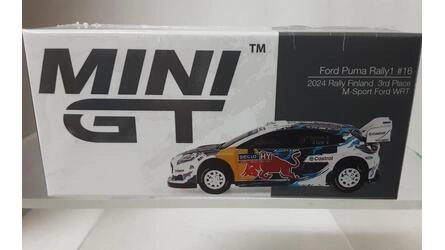 MINI GT 1/64 - FORD PUMA RALLY 1 - Nº 16 3º RALLY FINLAND 20