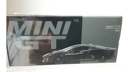 MINI GT 1/64 -  JAGUAR C-X75 - LHD - BLACK - 2010