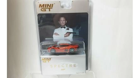 MINI GT 1/64 - JAGUAR C-X75 - SPECTRE - ORANGE