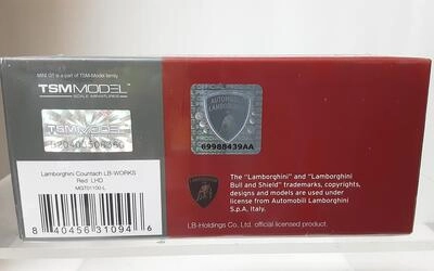 MINI GT 1/64 -  LAMBORGHINI COUNTACH LB WORKS - 2025 - RED