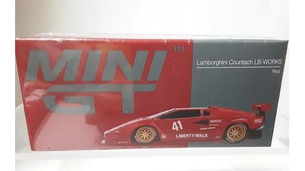 MINI GT 1/64 -  LAMBORGHINI COUNTACH LB WORKS - 2025 - RED