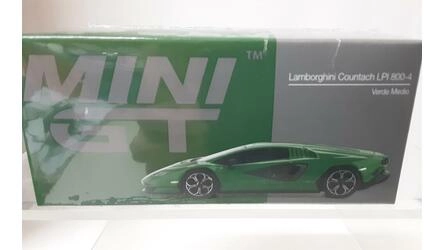 MINI GT 1/64 - LAMBORGHINI COUNTACH LPI 800-4 - VERDE MÉDIO