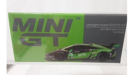 MINI GT 1/64 - LAMBORGHINI HURACAN GT3 EVO2 TEAM FORTE RACIN
