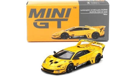 MINI GT 1/64 - LAMBORGHINI MURCIELAGO LB-SILHOUETTE WORKS GT