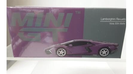 MINI GT 1/64 - LAMBORGHINI REVUELTO - VIOLA  30TH MATTE - 20