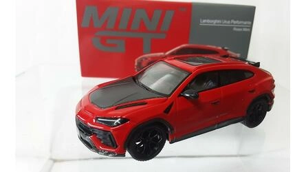 MINI GT 1/64 - LAMBORGHINI URUS PERFORMANTE - ROSSO MARS - L