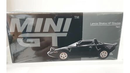 MINI GT 1/64 - LANCIA STRATOS HF STRADALE - NERO - 1973