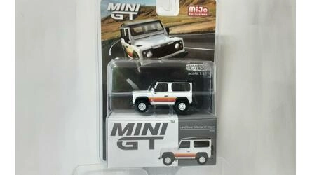 MINI GT 1/64 - LAND ROVER DEFENDER 90 WAGON - WHITE