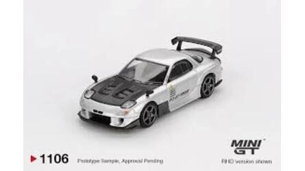 MINI GT 1/64 - MAZDA RX-7 (FD3S) - RE-AMAMIYA - 2024 - SILVE