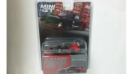 MINI GT 1/64 - MAZDA RX-7 LB-SUPER SILHOUETTE ADVAN - BLACK 