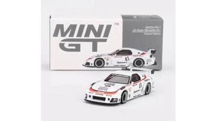 MINI GT 1/64 - MAZDA RX-7 LB-SUPER SILHOUETTE - Nº 41 NUMERO
