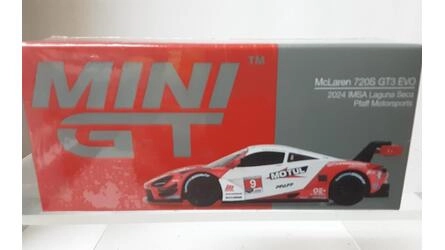 MINI GT 1/64 - MCLAREN 720S GT3 EVO 4.0L TURBO V8 - Nº  9 IM