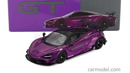 MINI GT 1/64 - McLAREN 720S LB WORKS - LHD - 2020 - PURPLE