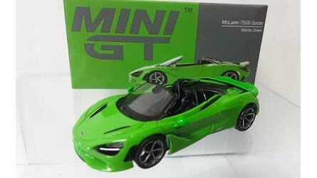 MINI GT 1/64 - MCLAREN 720S SPIDER - GREEN - 2024
