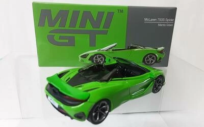 MINI GT 1/64 - MCLAREN 720S SPIDER - GREEN - 2024