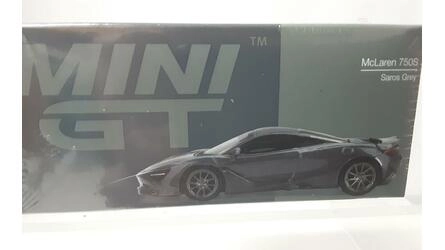 MINI GT 1/64 - MCLAREN 750S - SARCOS GREY - RHD