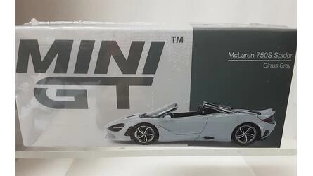 MINI GT 1/64 - MCLAREN 750S SPYDER - CIRRUS GREY -  LHD - 20