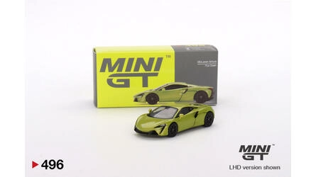 MINI GT 1/64 - MCLAREN ARTURA - FLUX GREEN - LHD