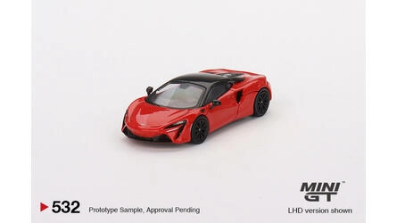 MINI GT 1/64 - MCLAREN ARTURA - VERMILLION RED - LHD - 2021