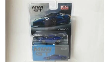 MINI GT 1/64 - MCLAREN ARTURA - VOLCANO BLUE