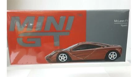 MINI GT 1/64 - McLAREN F-1 ROAD CAR LHD - 1993 - ORANGE