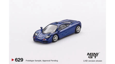 MINI GT 1/64 - MCLAREN F1 - COBALT BLUE - 1993 - LHD