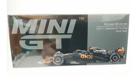 MINI GT 1/64 - MCLAREN MCL 60 - Nº 81 OSCAR PIASTRI - 2023 J