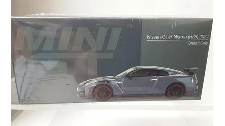MINI GT 1/64 - NISSAN GT-R (R35) NISMO - STEALTH GRAY