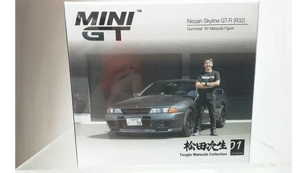 MINI GT 1/64 - NISSAN SKYLINE GT-R (R32) NISMO - WITH TSUGIO