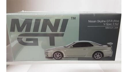 MINI GT 1/64 - NISSAN SKYLINE GTR (R34) V-SPEC II - 2002 - M